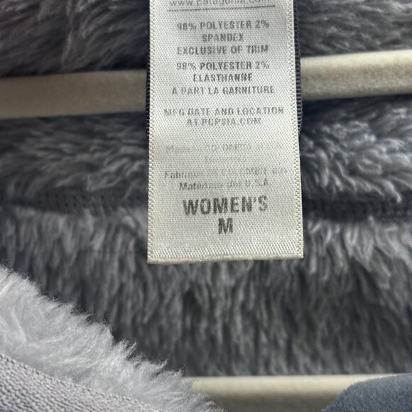 Patagonia Polartec Thermal Pro Full Zip Fleece Jacket Gray Women’s M 51884 - Picture 3 of 5